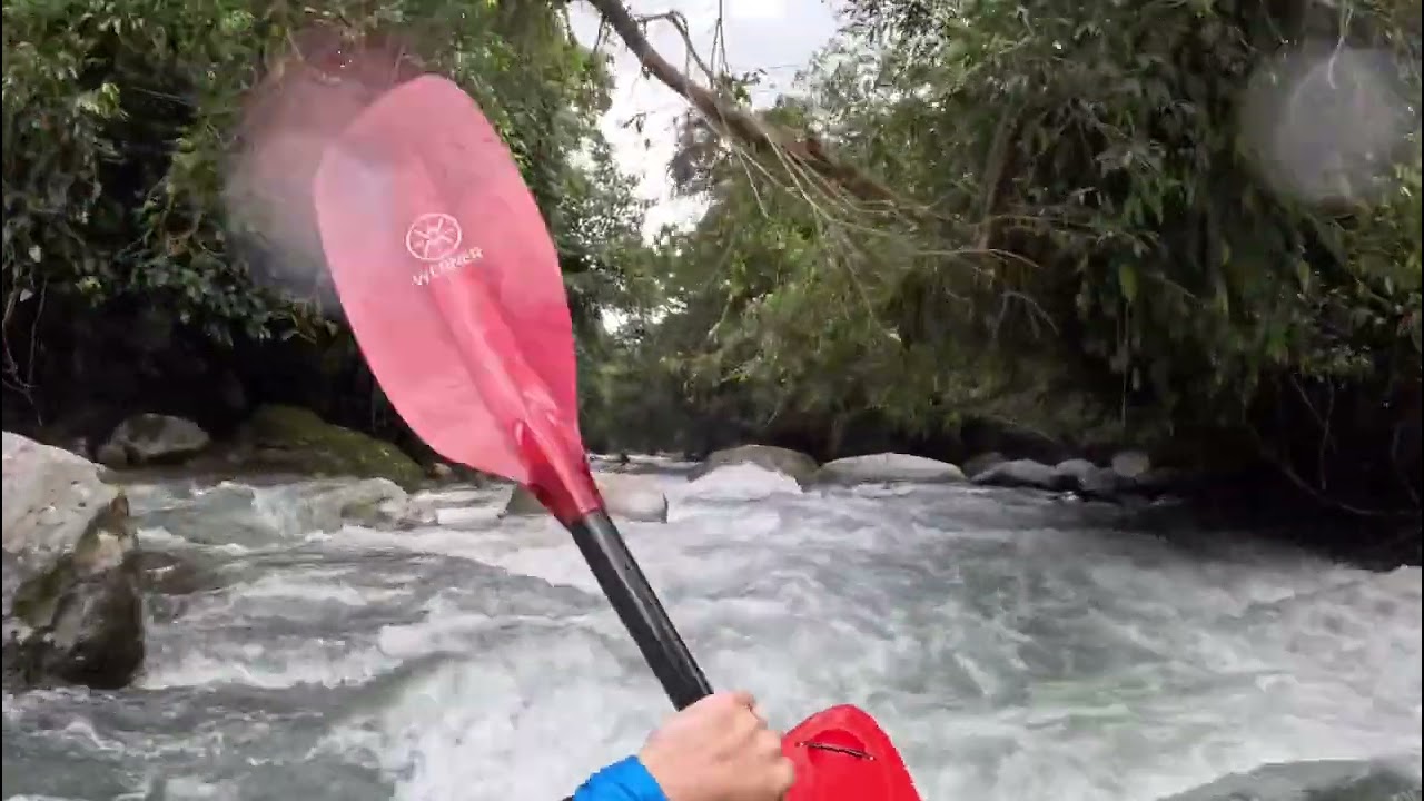 Mary Morgan Paddling a Rarely-Run Section of River in Costa Rica
