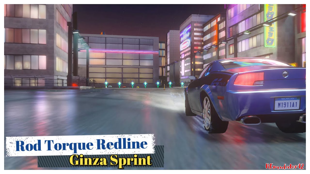 Cars 2 The Video Game | Rod Torque Redline - Battle Race (Going Ballistic) | Ginza Sprint 9 Laps