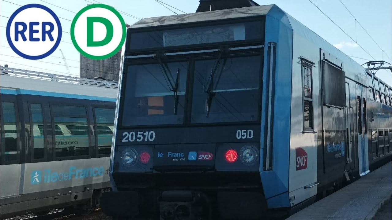 [RER D] :Trajet entre Châtelet Les Halles et Stade de France Saint Denis Z20500 IDF-Mobilités