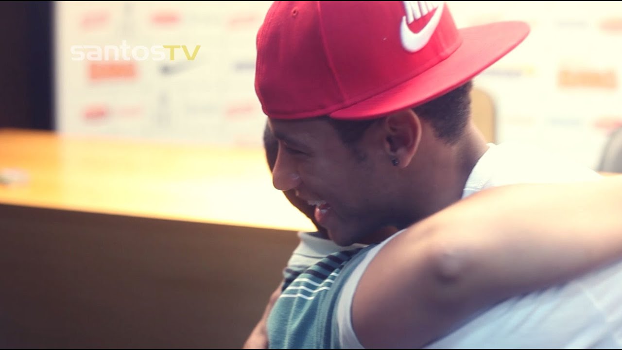 #MeuNatalSantástico - Luiz Miguel conhece Neymar