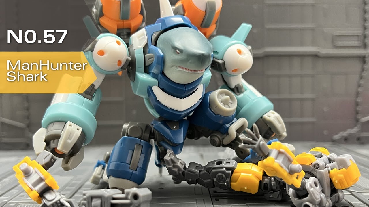 Manhunter Shark No. 57 Toys Armored Puppet Review