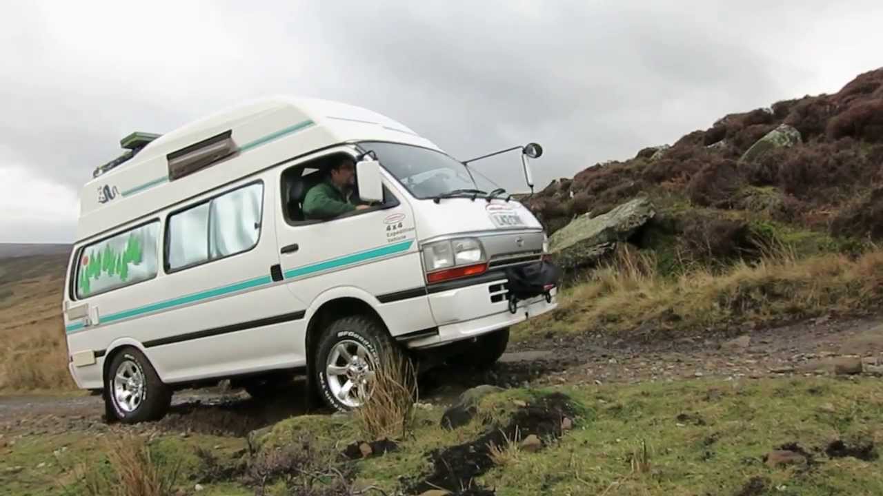 Testing the Hiace Off Road Camper - First Attempt