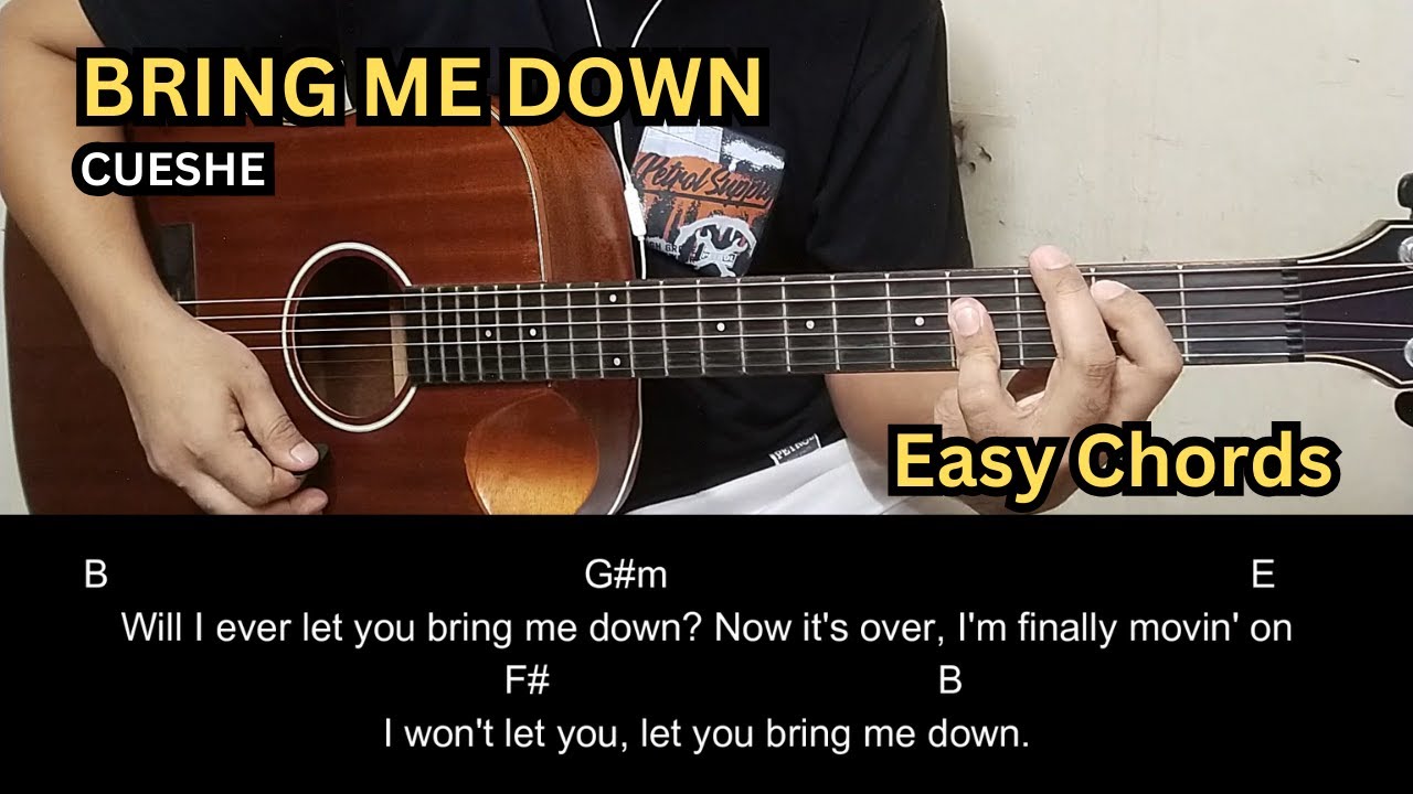 Bring Me Down ( BMD ) - Cueshe | Guitar Tutorial | Guitar Chords