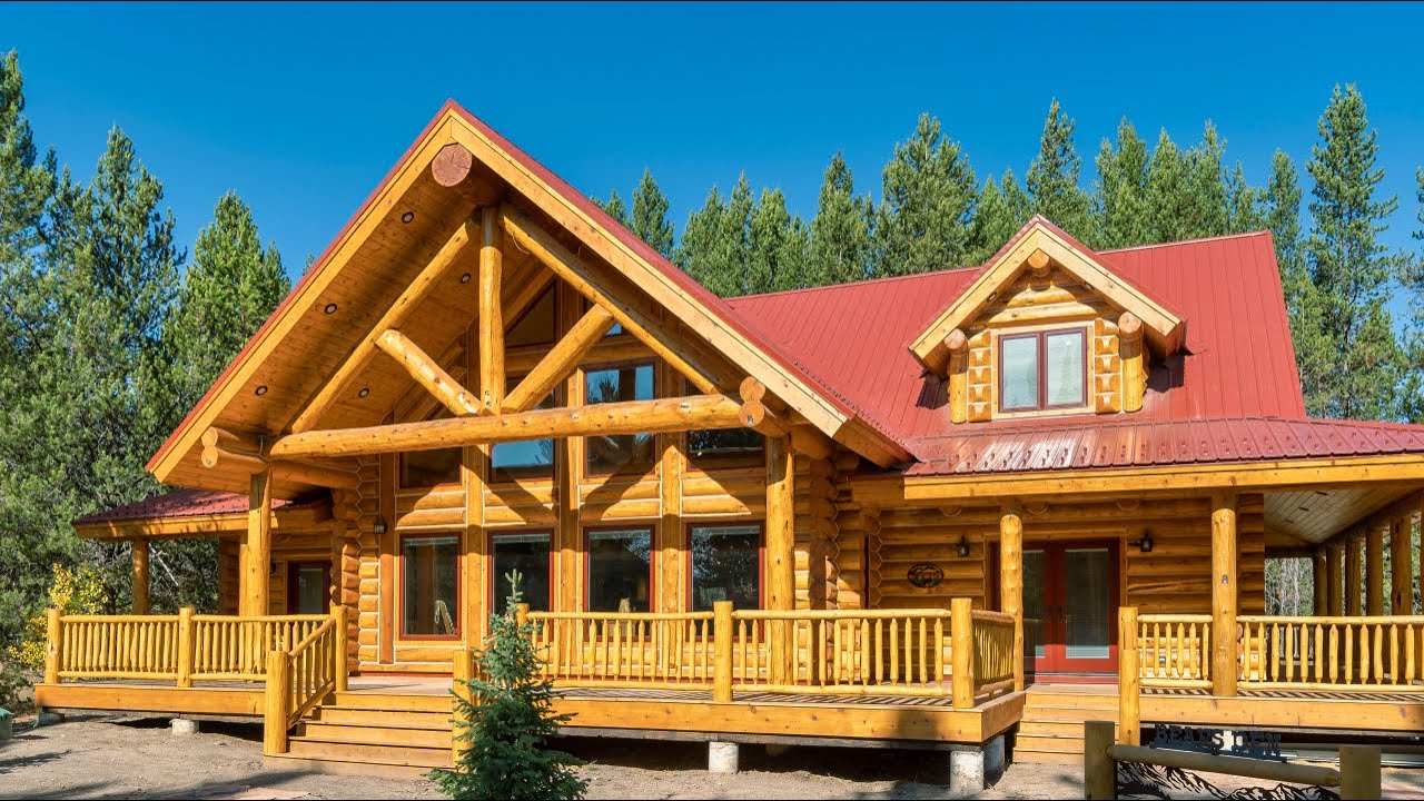 Tour The Grizzly Bear by Yellowstone Log Homes