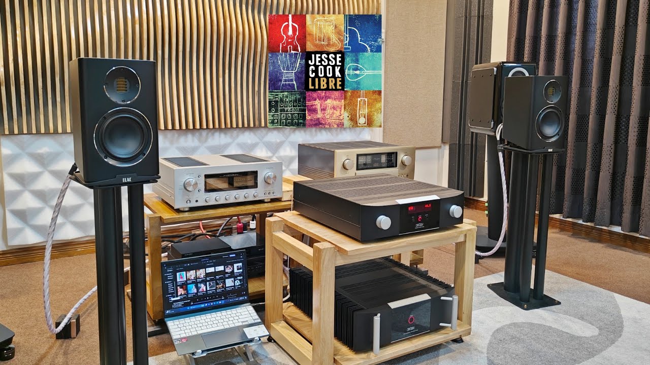 ELAC Carina BS243.4 Bookshelf Speakers (Sound Demo)!