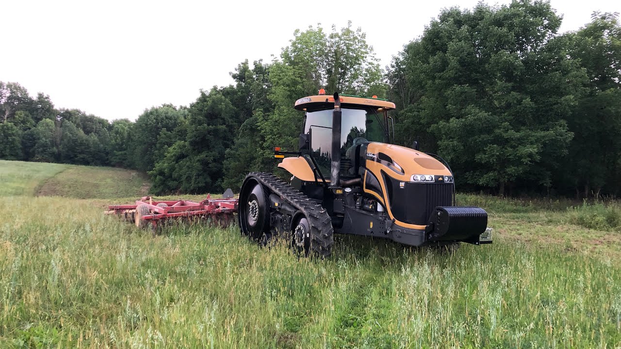 Young Farmer Struggles to Grow Hay/ Disking
