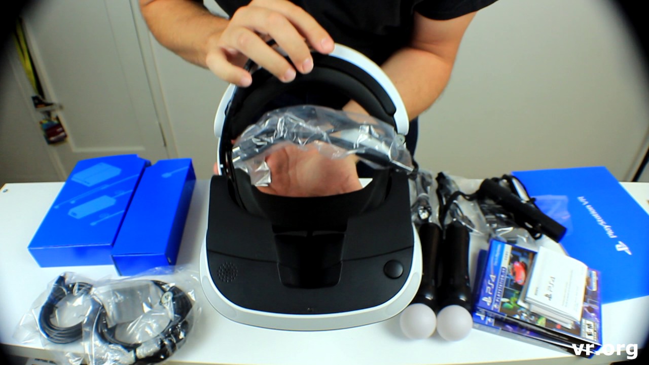 PlayStation VR Bundle Unboxing!