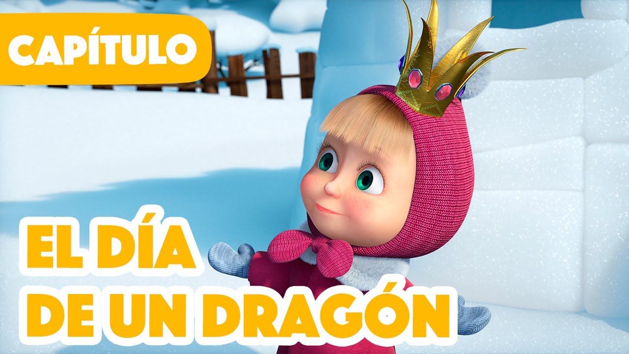Masha y el Oso 💥 NUEVO CAPÍTULO 2023 💥 El Día De Un Dragón ❄️👑🐉 (Capítulo 100)