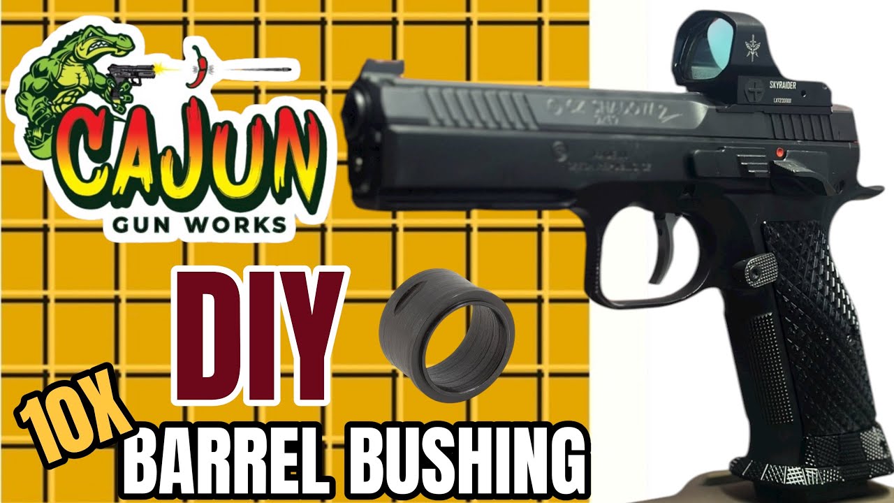 CZ Shadow 2 своими руками: замена втулки ствола — ЛЕГКИЙ СПОСОБ — (Cajun Gun Works)