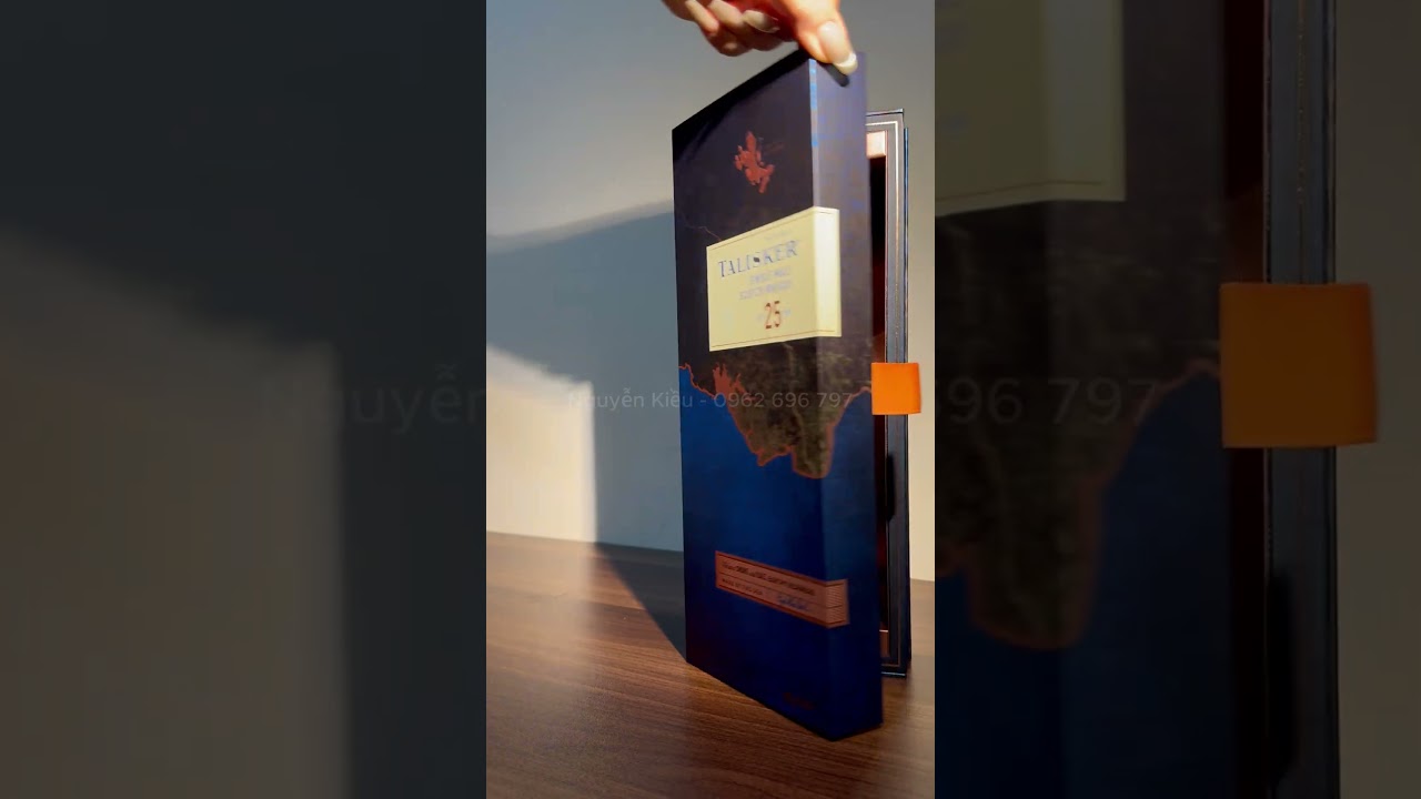 Rượu Whisky Talisker 25 Year Old Mẫu Mới #rượungoạiđ&ocirc;ngnhi #wishky #talisker