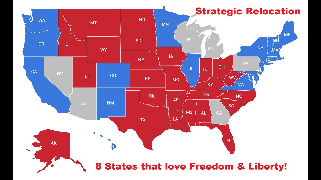 Strategic Relocation 2022 - SHTF Prepping - NO COMMIES ALLOWED!