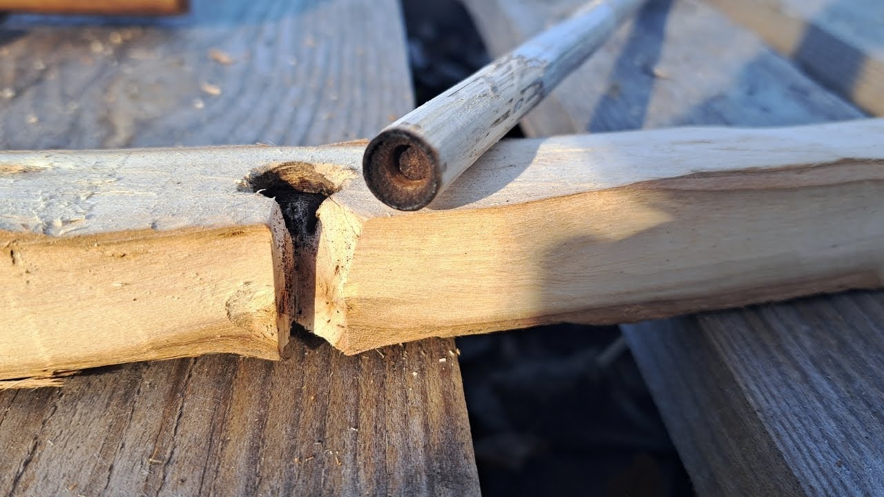 Feuer bohren nur mit den Händen | Handdrill