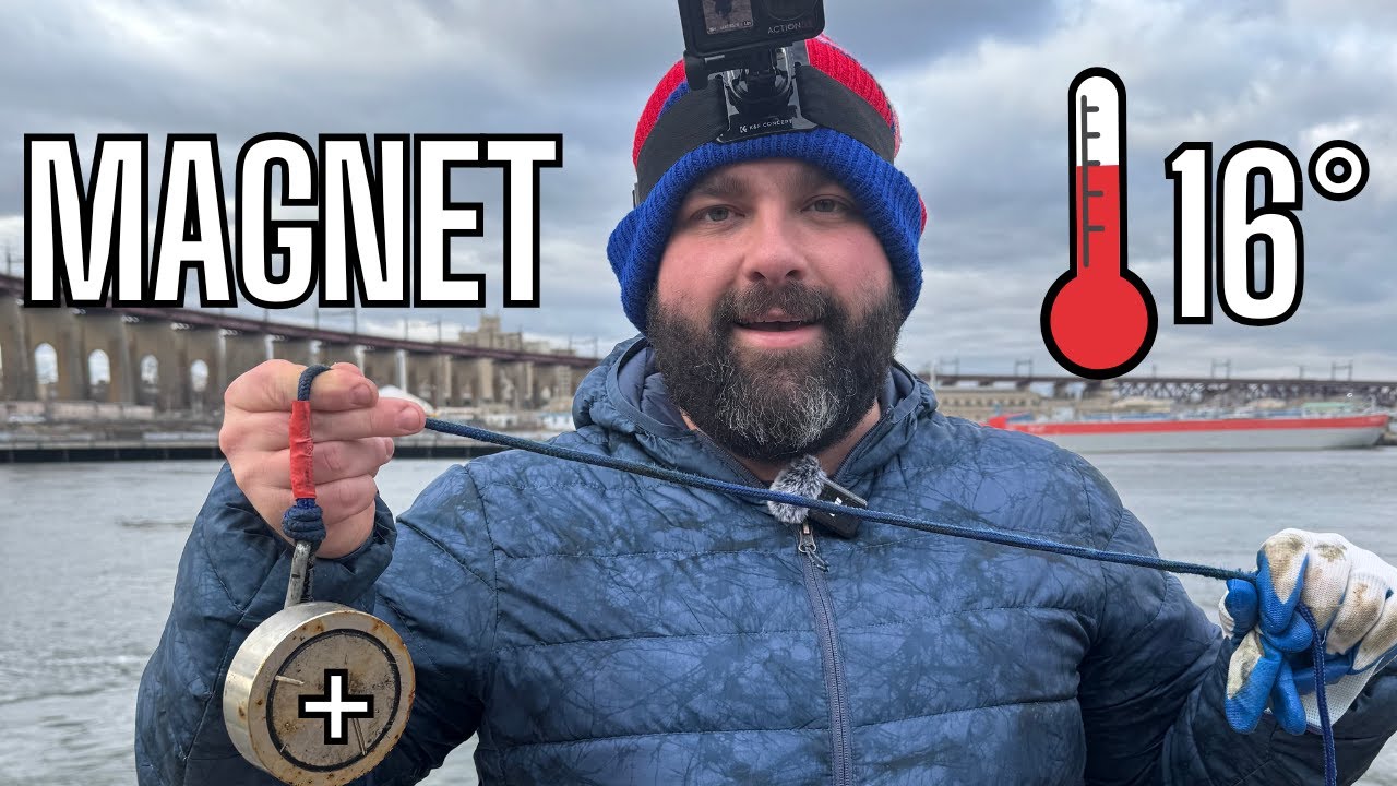 East River Magnet Fishing Fail in Freezing 16° Weather