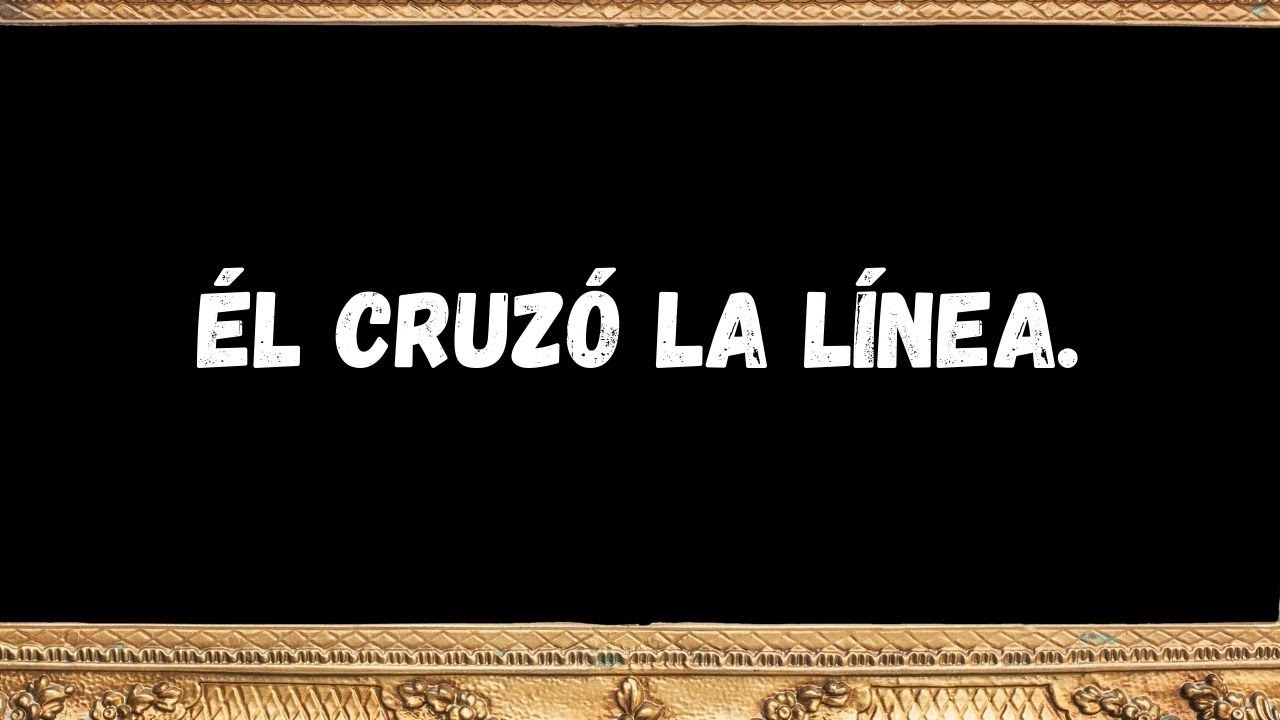 No hay dos lados en la humillación hay una línea cruzada