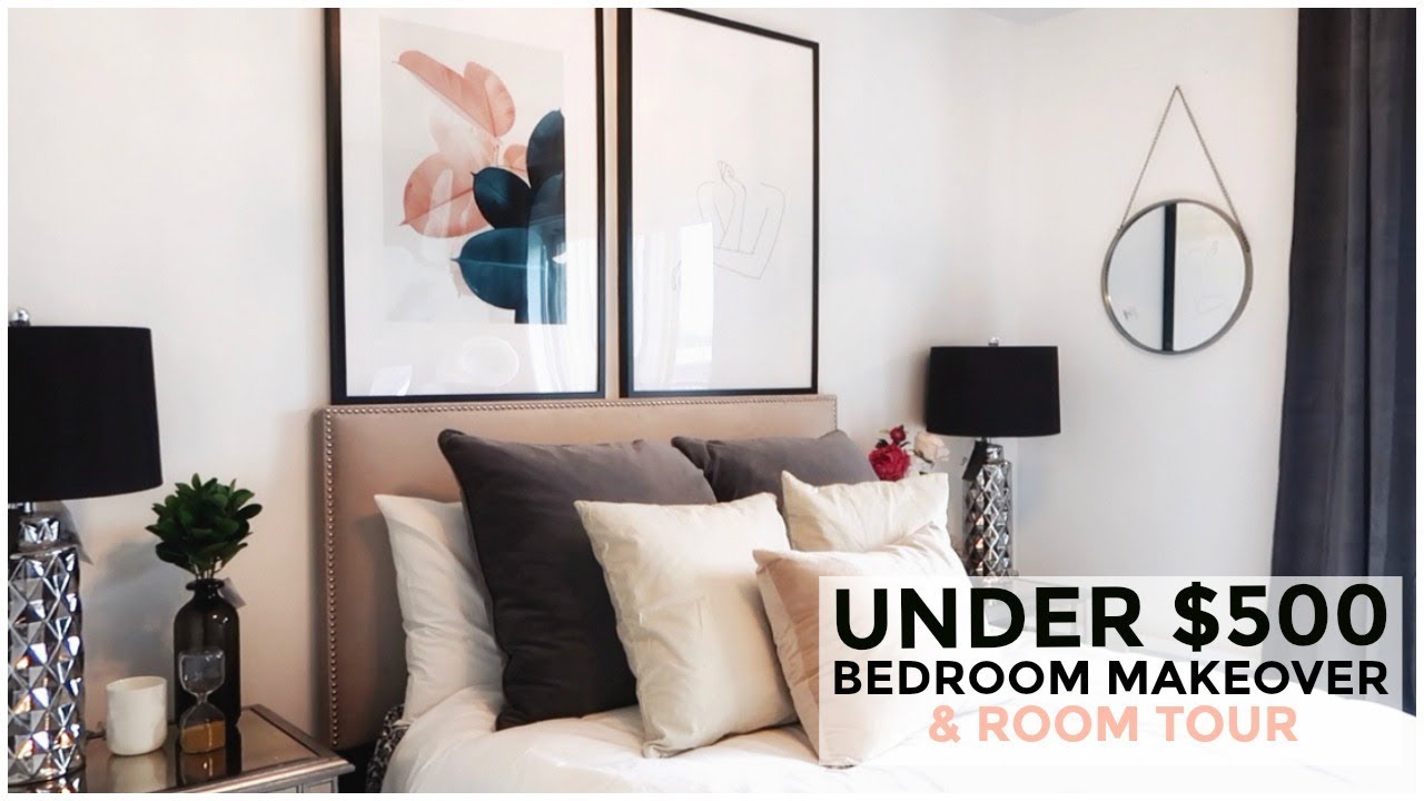 BOUGIE ON A BUDGET - BEDROOM MAKEOVER | VLOG + ROOM TOUR