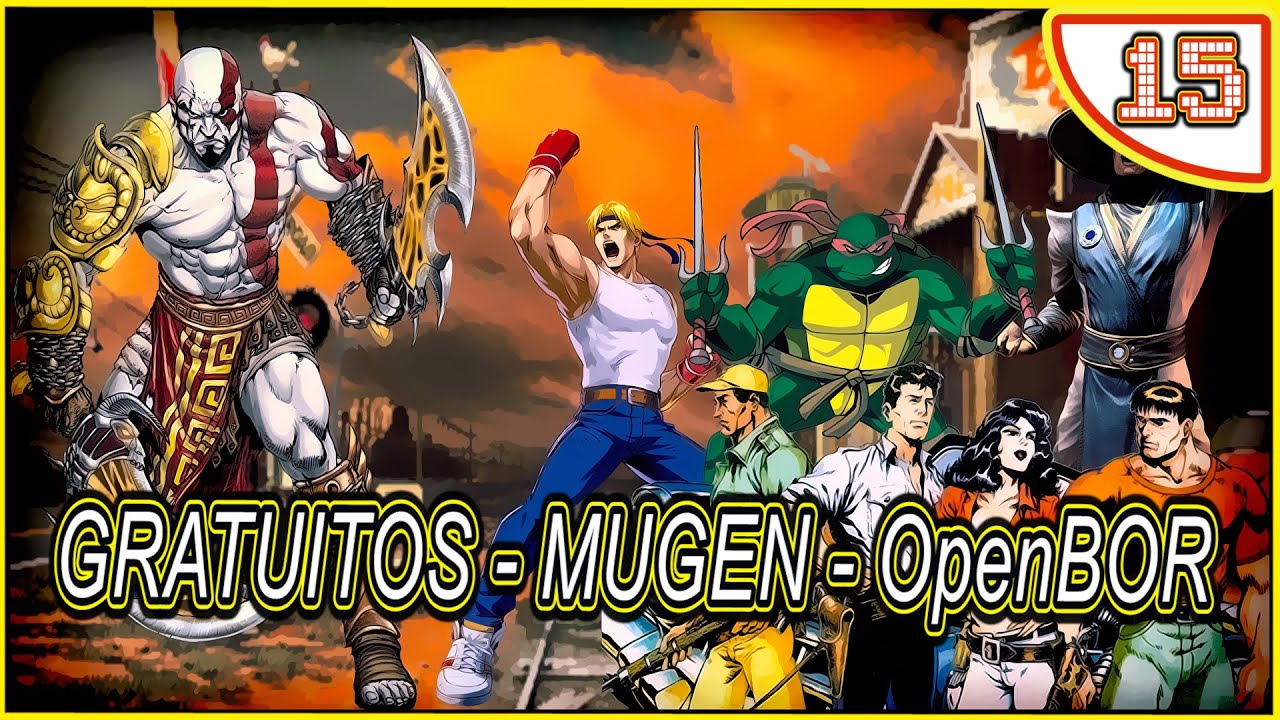 Colecciones MUGEN, OpenBOR , Gratuitos: SORR Remake, MK Defenders of the Realm, Super Crazy Jam