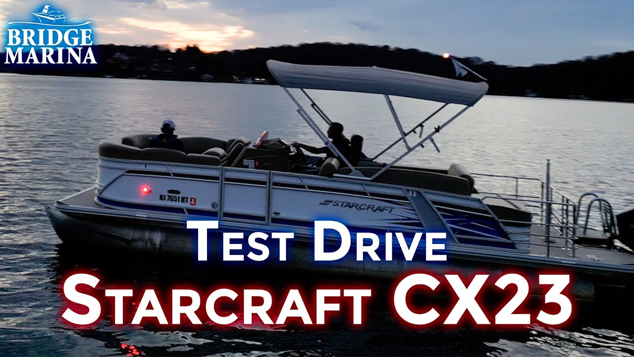 Starcraft CX23 with a 200 HP Mercury Engine: Boat Review and Test Drive