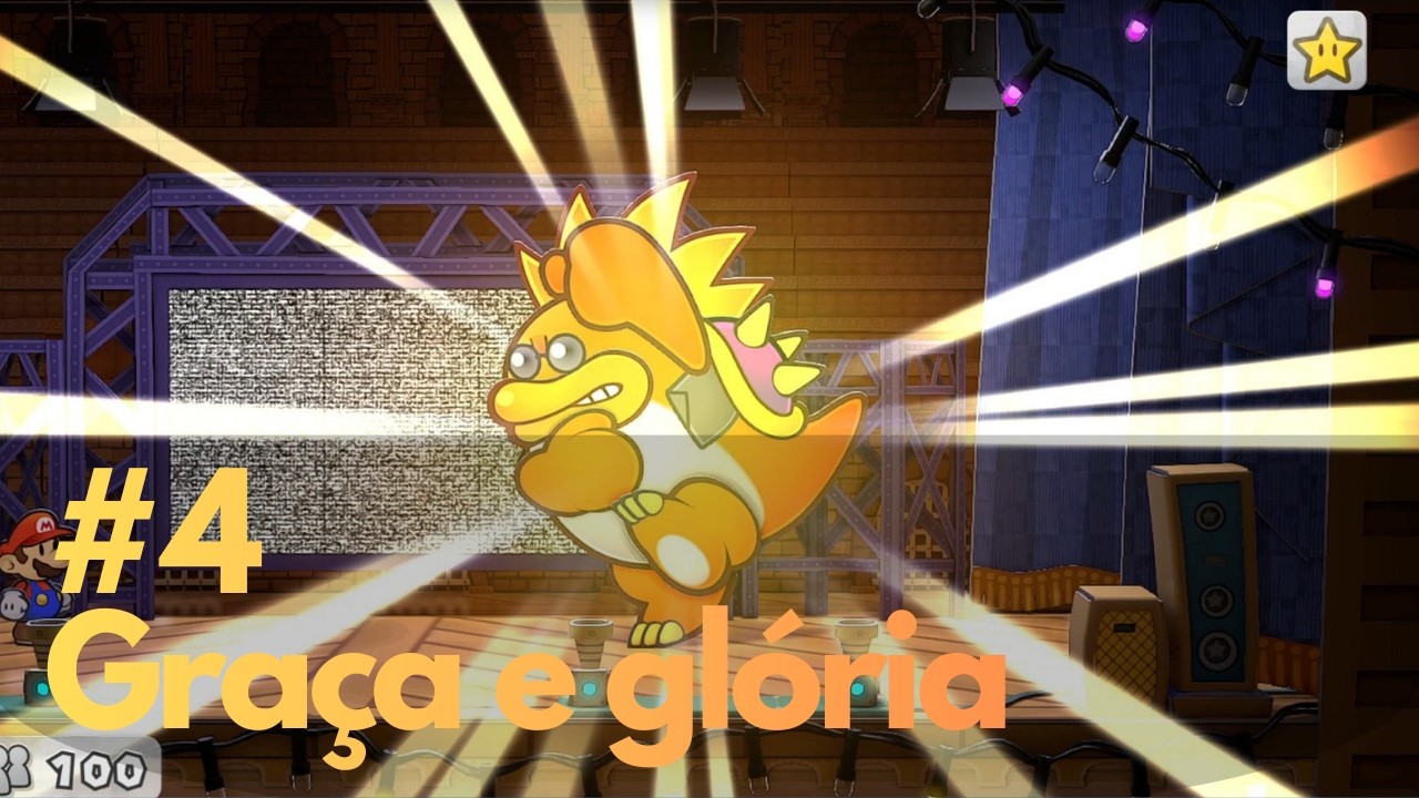 #4 - Graça e glória - Paper Mario: The Thousand-Year Door (PT-BR)