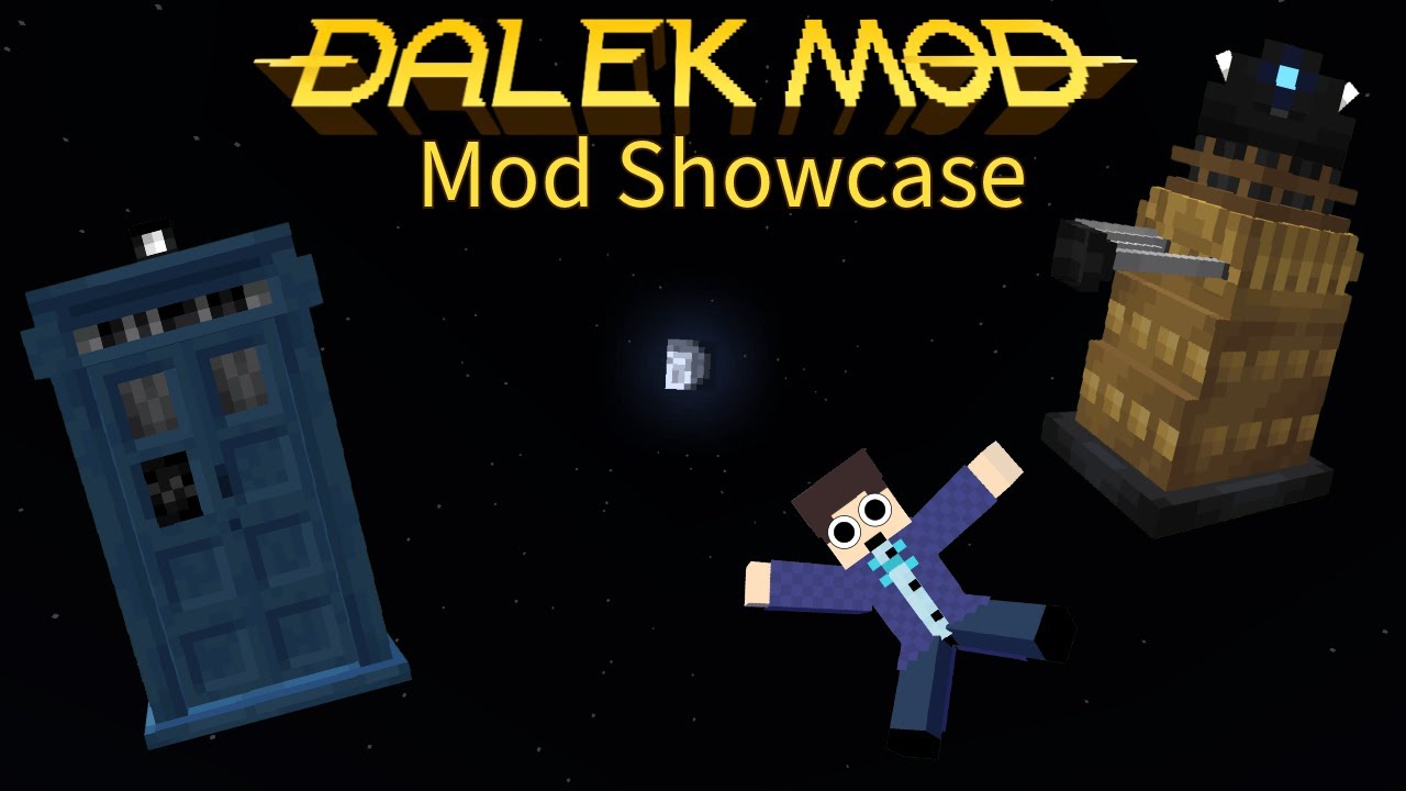 Мод «Далек»! Выставка модов Minecraft!