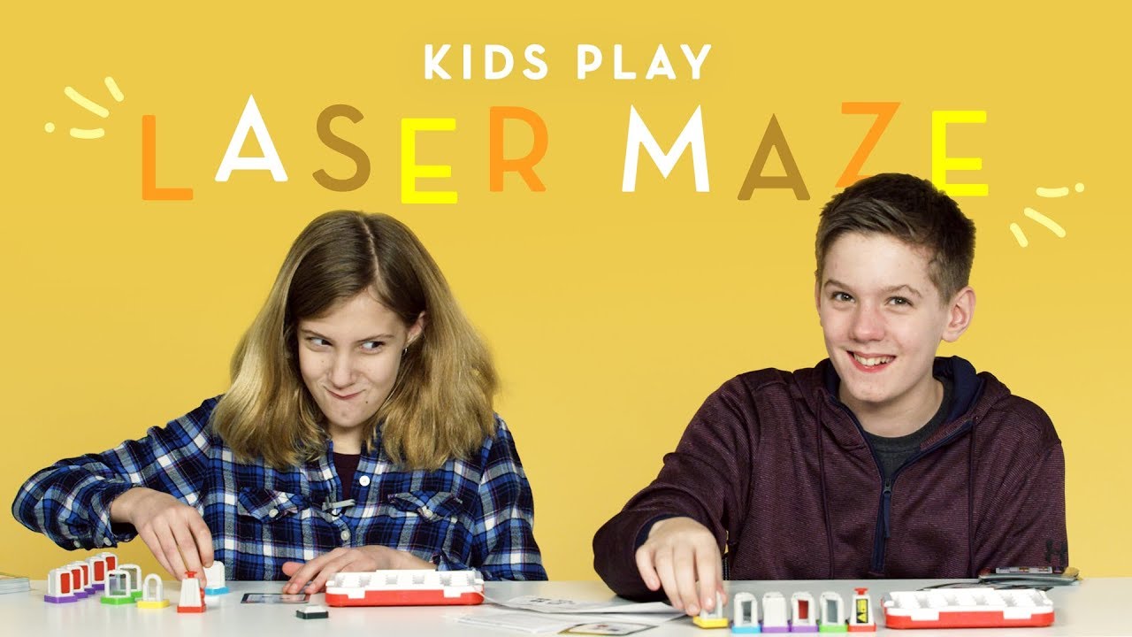 Kids Play Laser Maze (Talbott & Vanessa) | Kids Play | HiHo Kids