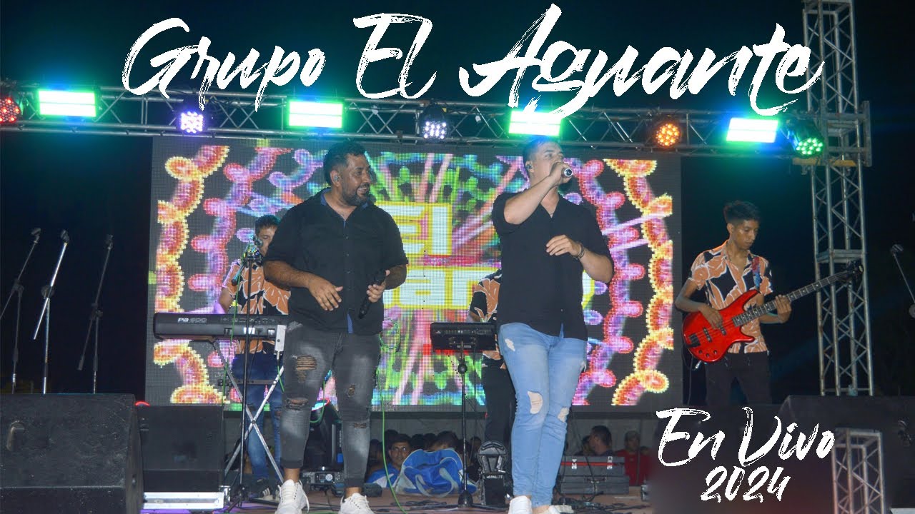 GRUPO EL AGUANTE EN VIVO - CUMBIAS MOVIDAS