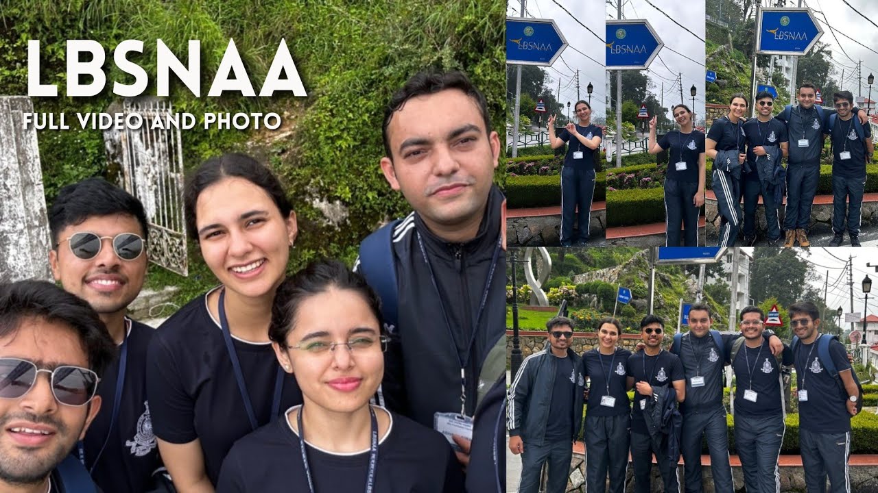 LBSNAA NEW BATCH 🔥 I LBSNAA VIDEO AND PHOTO I UPSC4U.COM