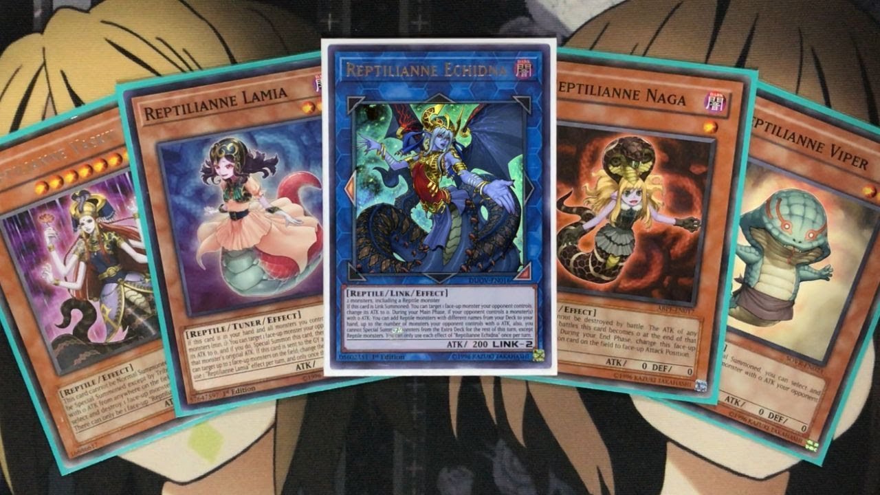 My Reptilianne Yugioh Deck Profile for Post Duel Overload