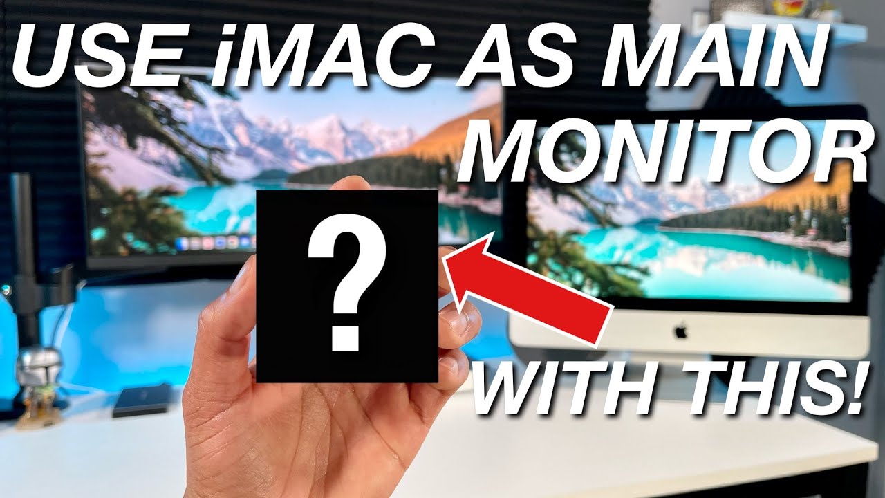 Используйте iMac в качестве основного монитора для Mac Mini M1/M2/M4 с помощью ЭТОГО! 🤯