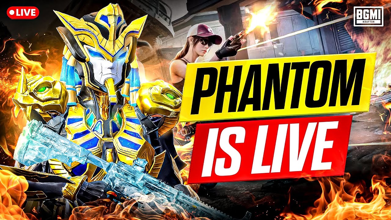 Phantom is Live.... BGMI Update 4.2 | GWxPhantom (Portrait)