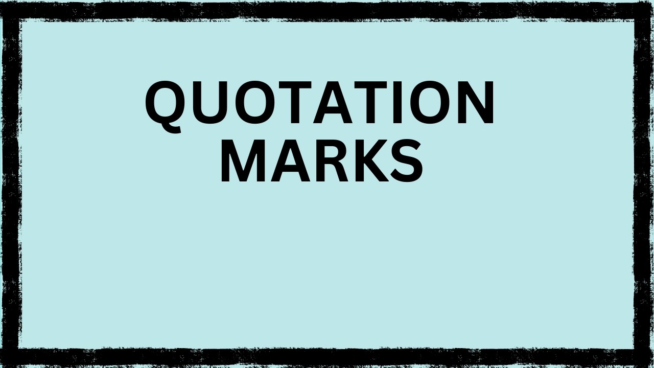 Quotation Marks — Speaker After | English Grammar Lesson for Students & ESL
