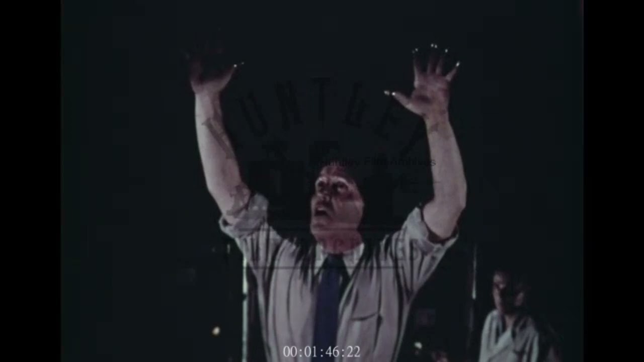 1 Million Volts Shot Through a Scientist, 1950s - Archive Film 1090113