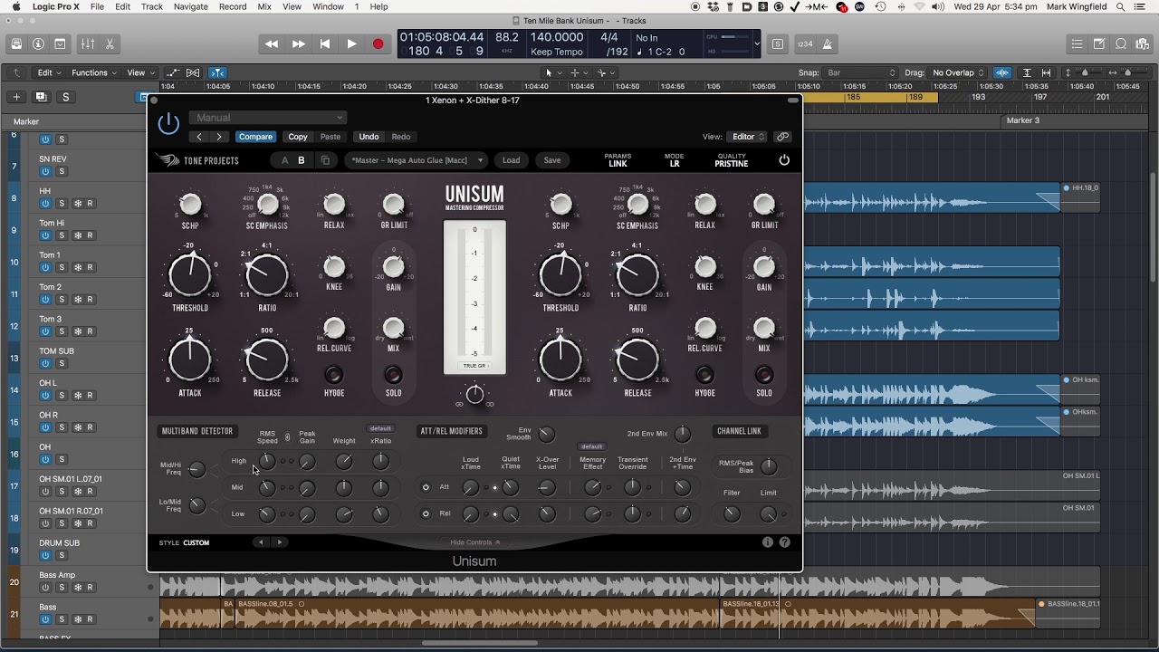 Unisum -  Best Sounding Mastering Compressor? - Parameter Walk Through