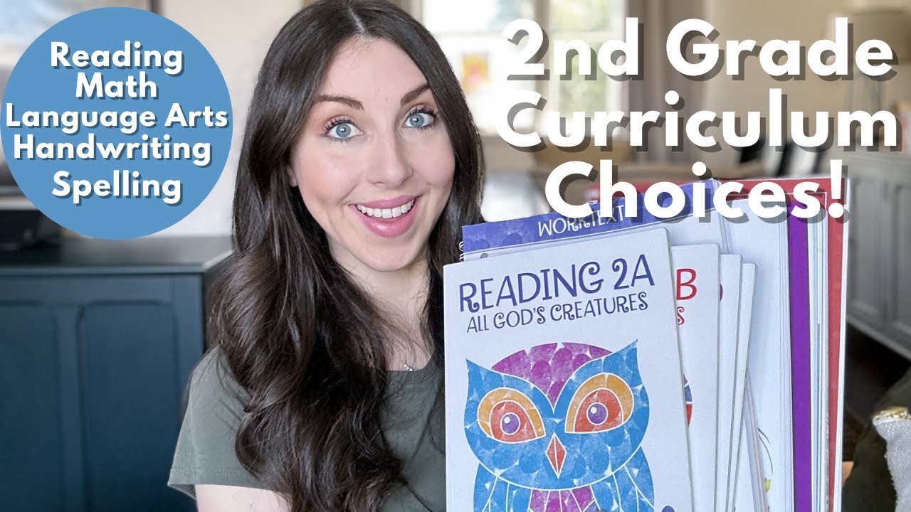 Second Grade Homeschool Curriculum Choices! Language Arts, Math, Reading, Spelling, and Handwriting