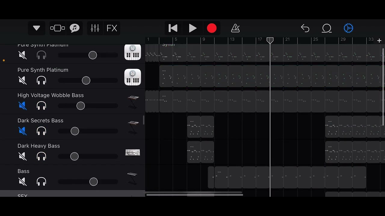 ken carson - murda musik ft. destroy lonely (instrumental remake) [garageband ios]