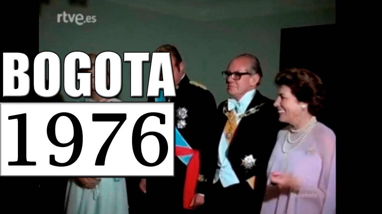 1976 REYES DE ESPAÑA EN BOGOTA