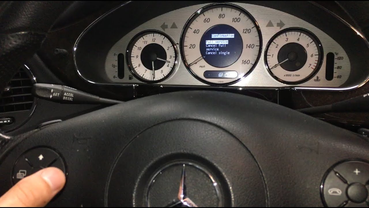 Reset Service Mercedes-Benz CLS550 (2005-2010) CLS-Class C219