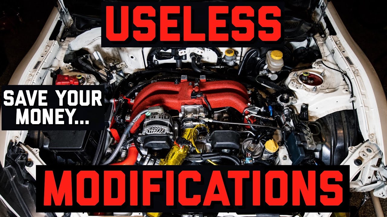 5 Useless FRS/BRZ/86 Modifications