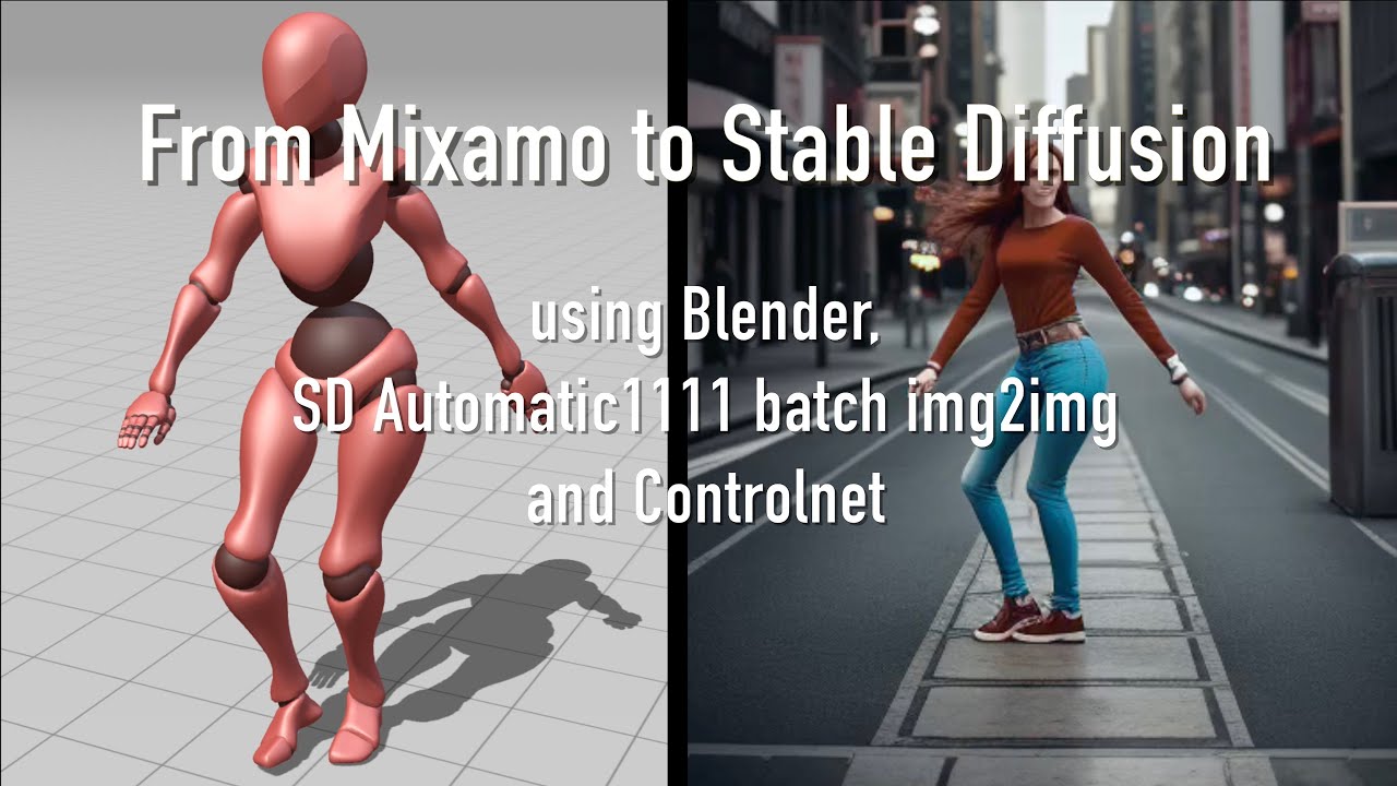 Quick Tutorial - Mixamo to Stable Diffusion