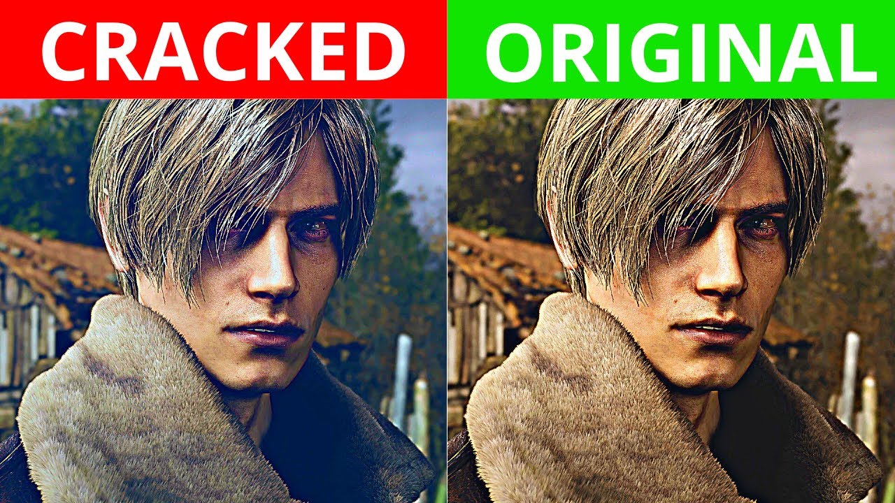 Resident Evil 4 Remake Crack vs Original