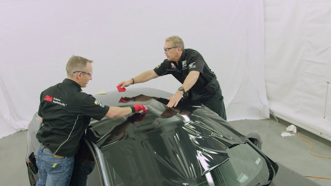 How to wrap a roof in 3M Wrap Film Series 2080