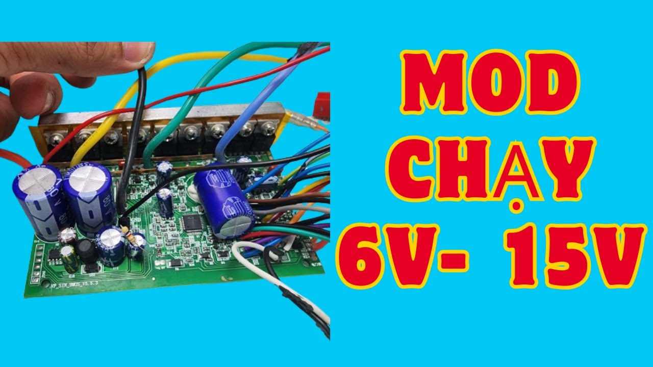 CÁCH MOD ĐIỀU TỐC LOẠI KHÔNG CÓ ĐIỆN TRỞ 2402
