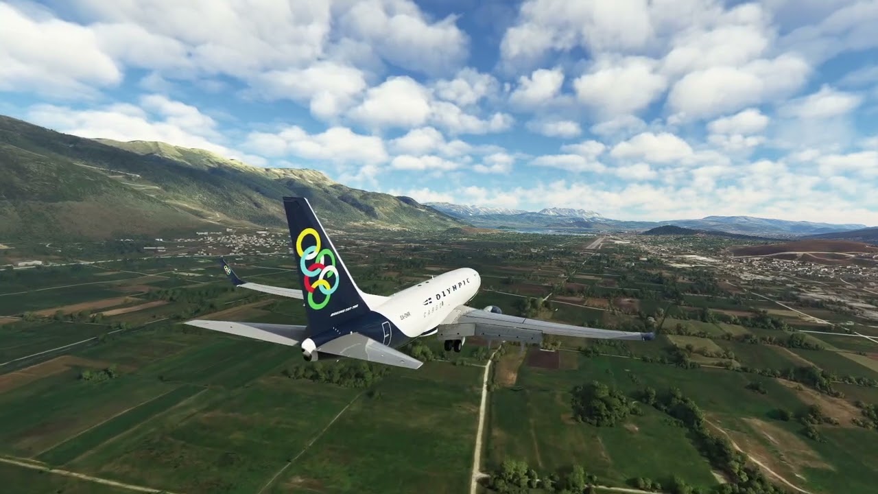 Landing rwy14 LGIO/IOA King Pyrros Airport, Ioannina GREECE