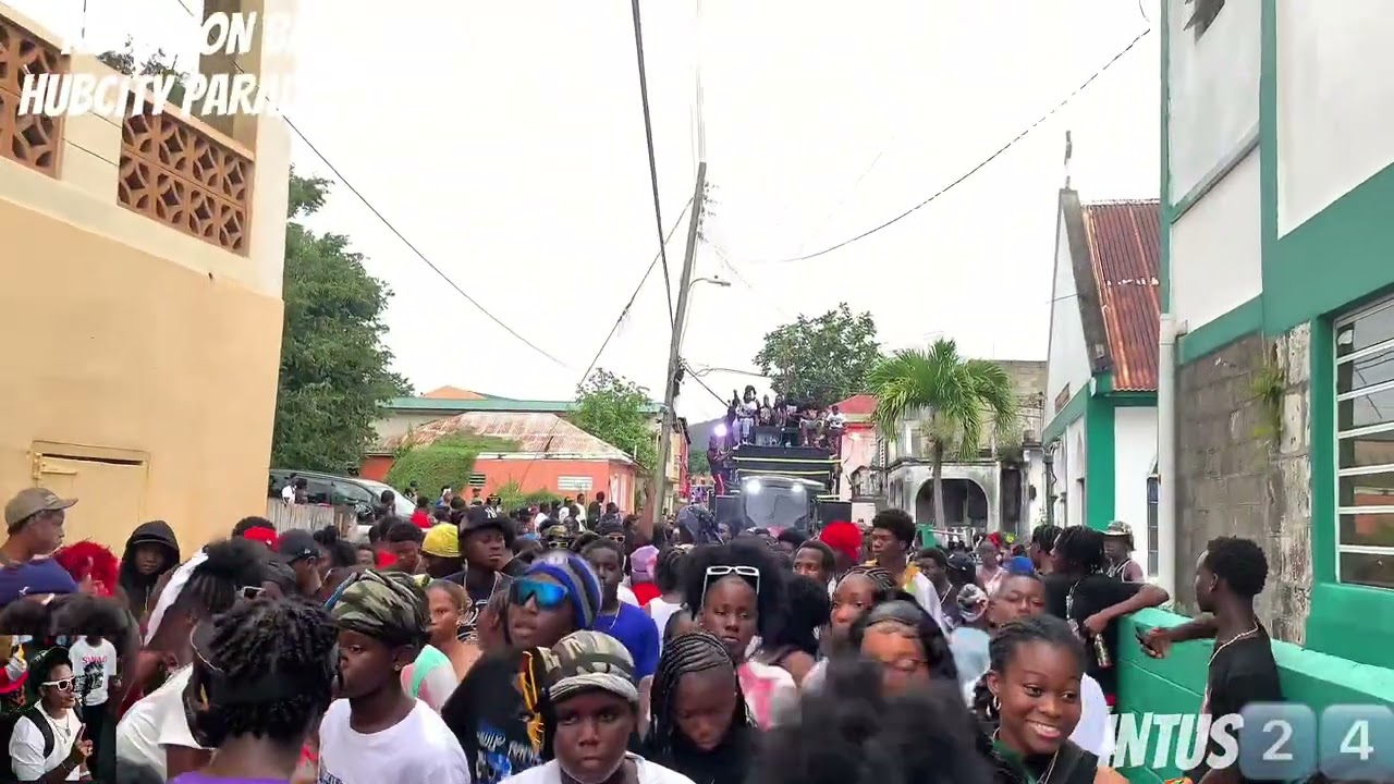 Kollision Band Live at Hub City Fest Parade Day 2025🇰🇳
