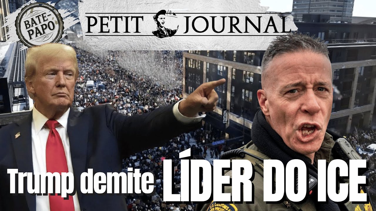 Trump demite líder o ICE - BP 1008