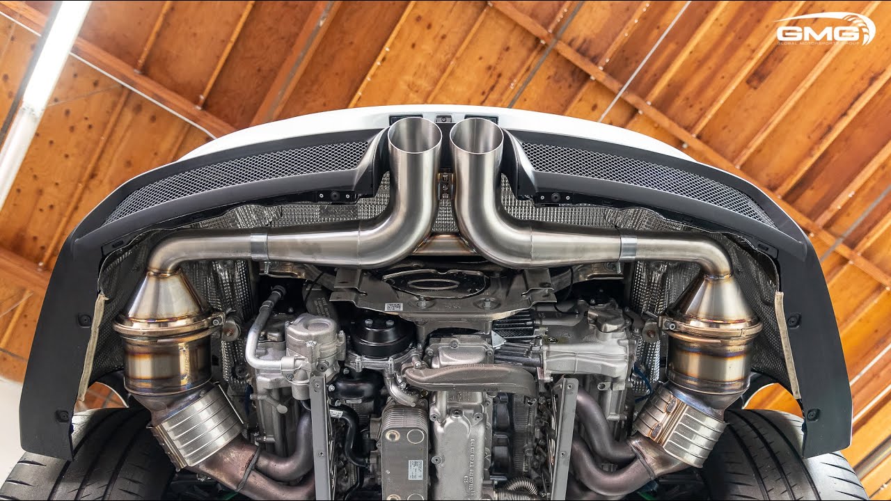 GMG Racing 2019 Porsche 991 Speedster Exhaust System