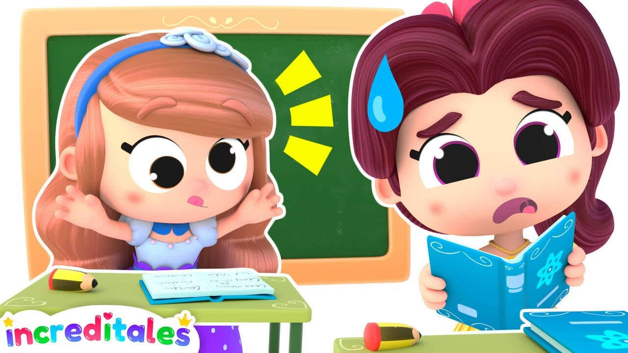 A RAPUNZEL não deixa a BELA fazer o dever! - Crianças Voltam à Escola