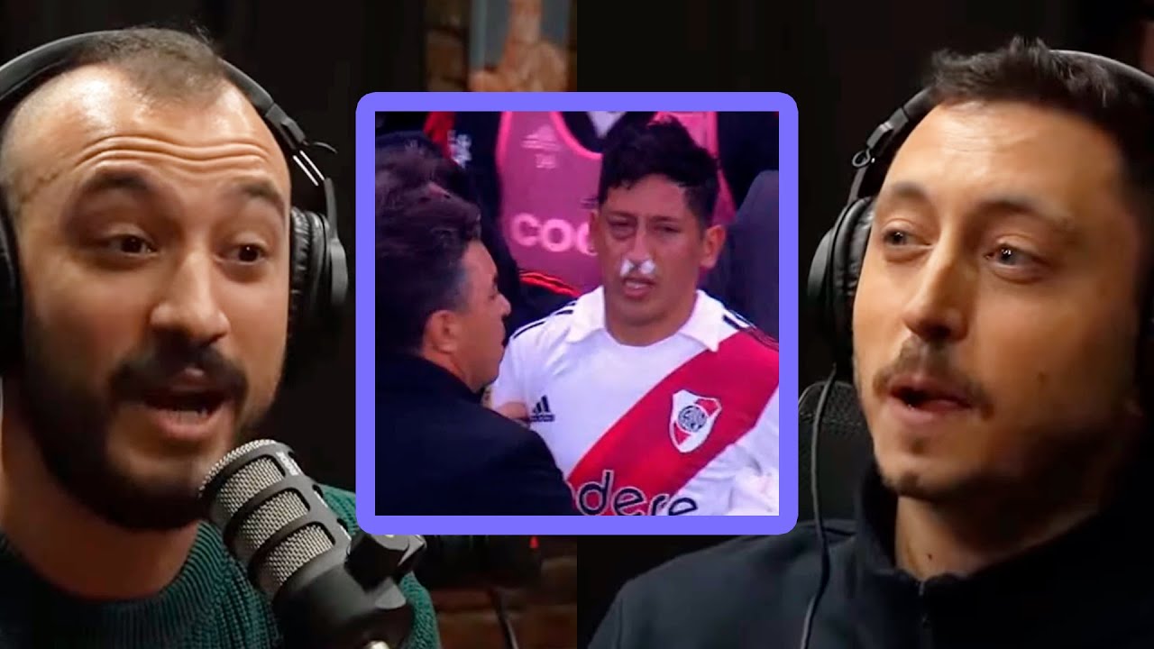 Un BOSTERO y un GALLINA discuten tras el SUPERCLÁSICO 2022 BOCA - RIVER