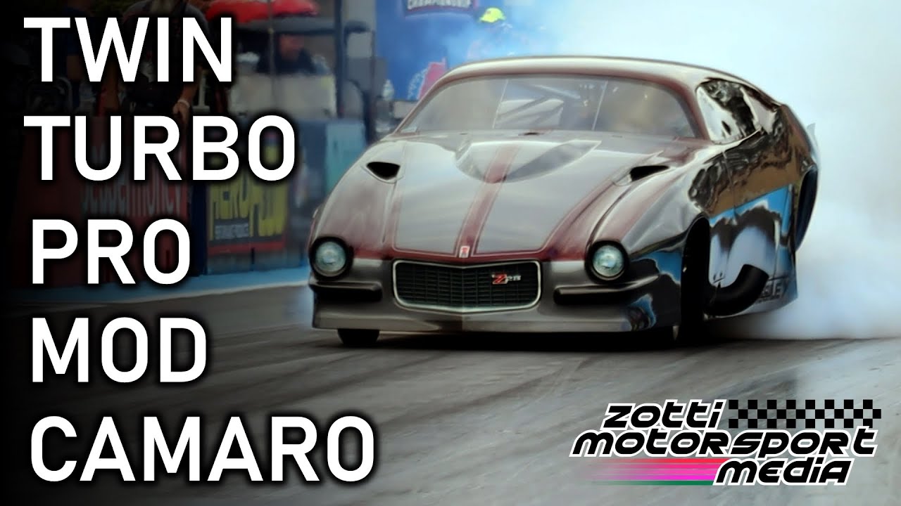 Twin Turbo Pro Mod Camaro | Jeremy Callaghan | Top Fuel Slam | 2023