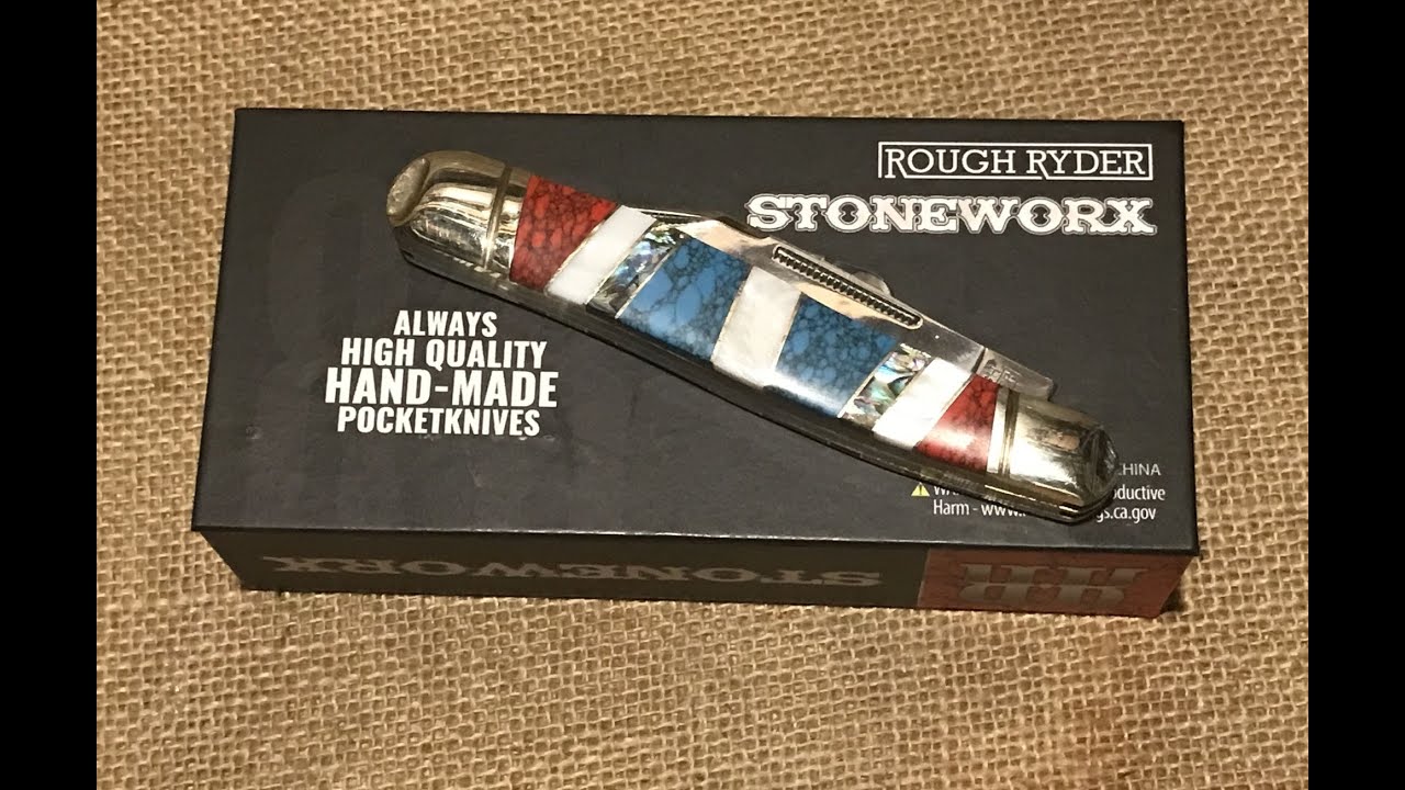 Rough Ryder RR2415 StoneWorx Texas Stockman