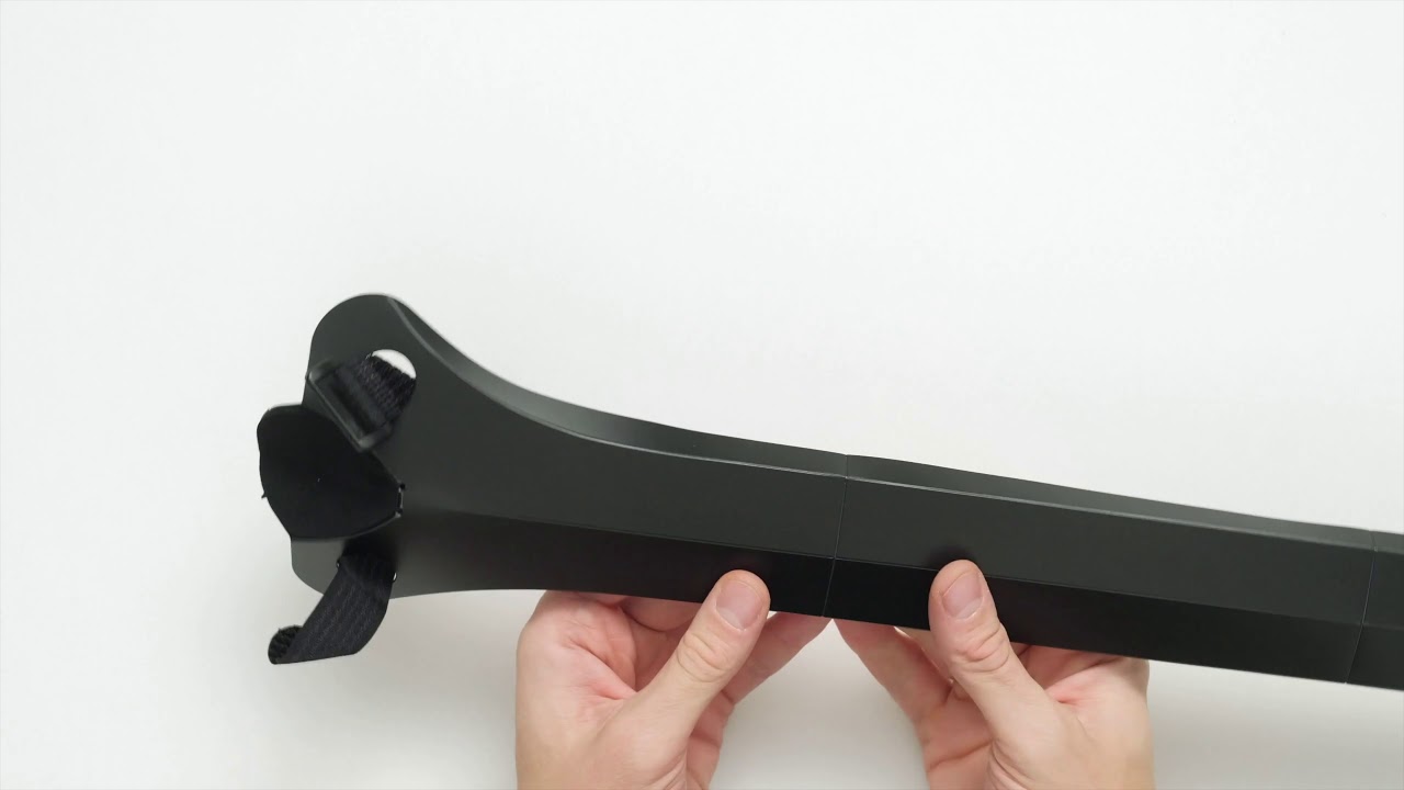 How to properly fold and install your Fendor Bendor mudguard